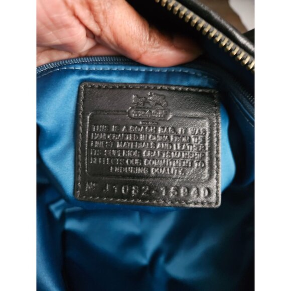 Coach Y2K Glam/Street Glam Dressy Flashy Sequins Madison Op Art Sophia Satchel - Picture 12 of 13